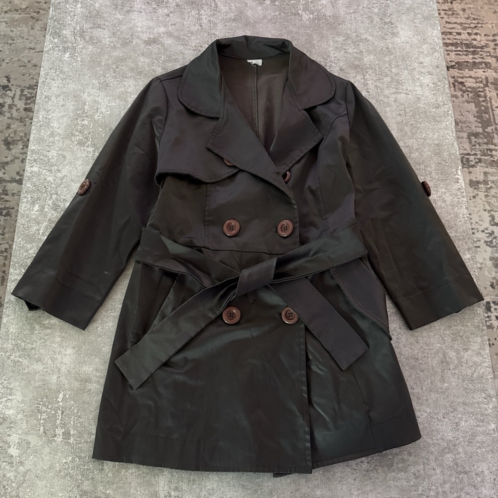 Women's Double-Breasted Trench Coat